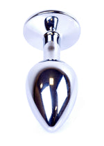 Boysoftoys - 64-00013 - Plug - Silver - Anal - Black - NEW with Colour window box