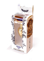 Boysoftoys - 64-00025 - Plug - Gold - Anal - Purple stone - attractive colour window box