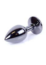 Boysoftoys - 64-00032 - Plug - Dark Silver - Anal - Dark Blue - length 7 cm - dia 2,7 cm