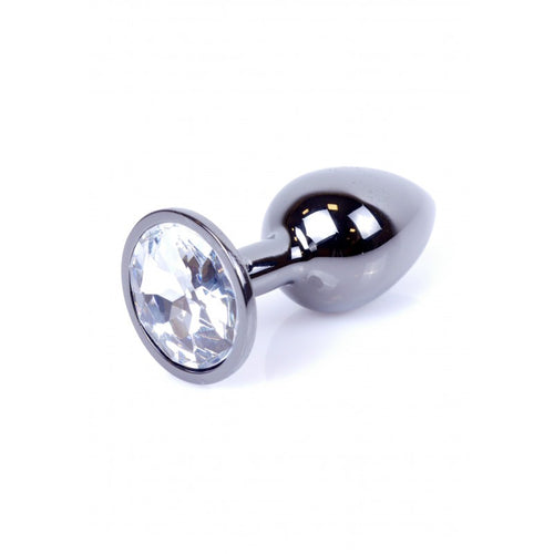 Boysoftoys - 64-00030 - Plug - Dark Silver - Anal - Clear