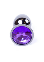 Boysoftoys - 64-00034 - Dark Silver Plug- Anal - Purple - length 7 cm - dia 2,7 cm