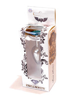 Boysoftoys - 64-00049 - Heart design silver Plug - Silver - Anal - Heart - Light blue stone - length 7 cm - dia 2,7 cm - window colour box