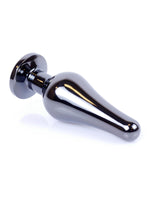 Boysoftoys dark silver Butt Plug - Anal - Dark Blue - lenght 9,5 cm - dia 3 cm - 64-00059