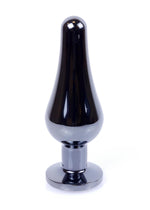 Boysoftoys dark silver Butt Plug - Anal - Dark Blue - lenght 9,5 cm - dia 3 cm - 64-00059