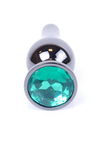 Boysoftoys - 64-00060 - Butt - Plug - Dark - Silver - Anal - Green