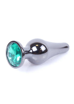 Boysoftoys - 64-00060 - Butt - Plug - Dark - Silver - Anal - Green