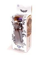 Boysoftoys - 64-00061 - Dark silver Butt Plug - Anal plug with Purple stone - length 9,5 m - dia 3 cm