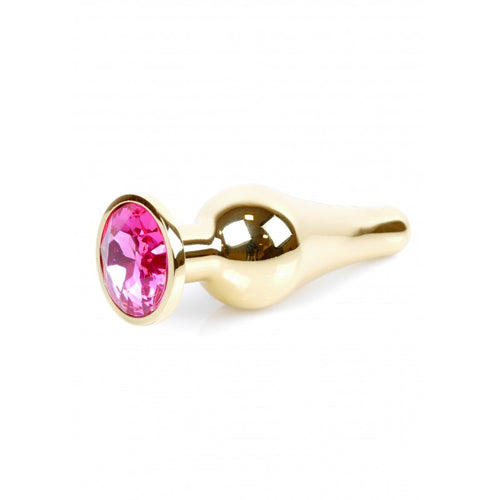 Boysoftoys - 64-00062 - Butt - Plug - Gold - Anal - Pink