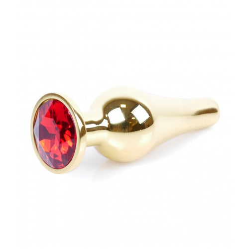 Boysoftoys - 64-00064 - Butt - Plug - Gold - Anal - Red