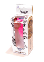 Boysoftoys - 64-00085 - Pink Silicone Anal Plug - Medium size anal plug with blue stone - length 8 cm - dia 3,5cm - colour window box