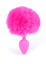Boysoftoys - 64-00099 - Pink Silicone Anal Plug with bunny tail Pink - length 6,5 cm - dia 2,7 cm - colour window box