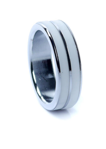 Bossoftoys - 64-00105 - Luxury Design metal Cockring - Inner diameter 4 cm - Outer diameter 5 cm