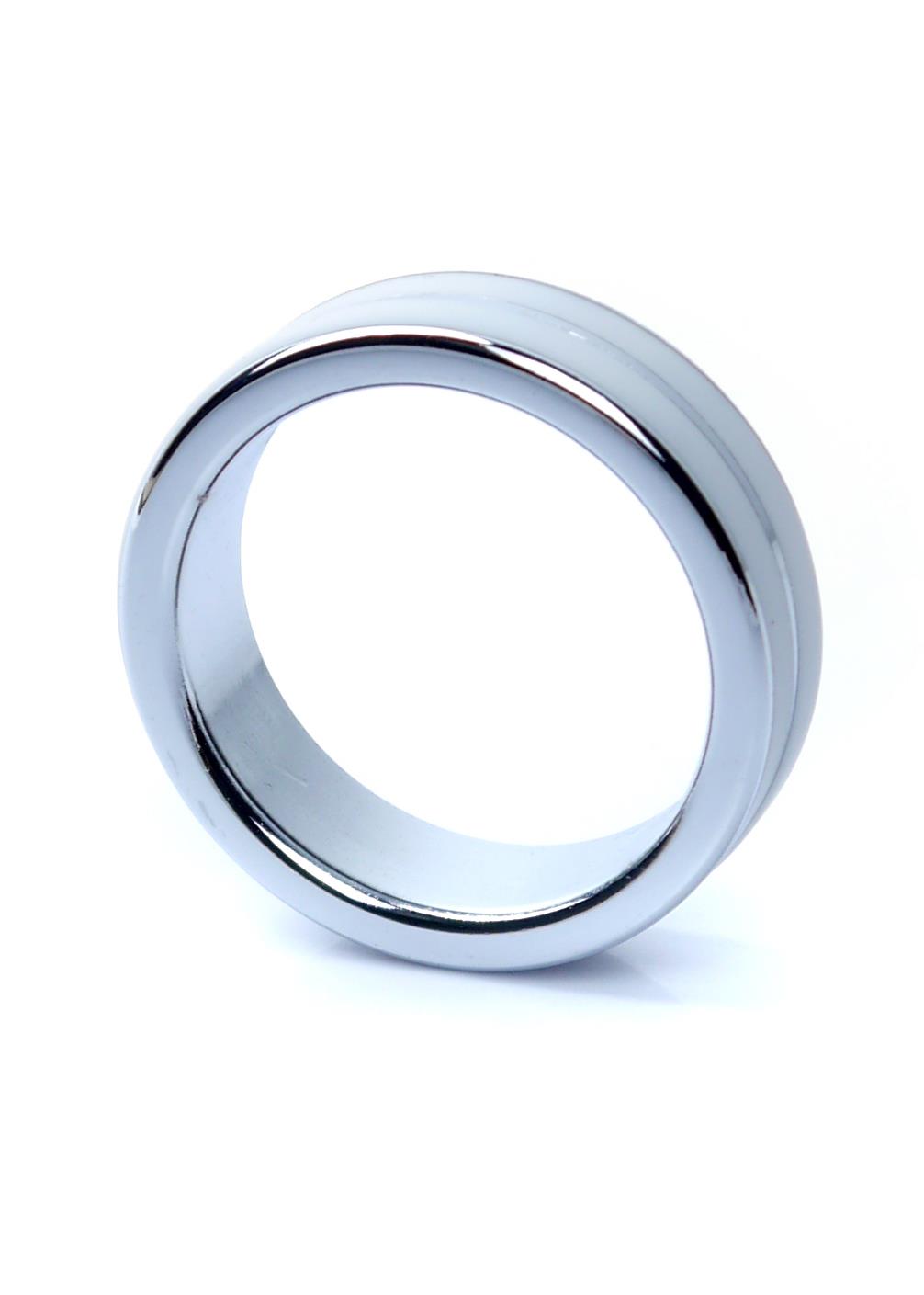 Bossoftoys - 64-00105 - Luxury Design metal Cockring - Inner diameter 4 cm - Outer diameter 5 cm