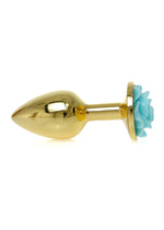 Boysoftoys - 64-00126 - Plug - Gold - Anal - Rose -Light blue