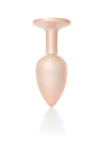 Boysoftoys - 64-00129 - Pearl Gold Anal Plug  Clear Stone Small