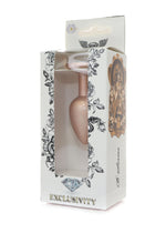 Boysoftoys - 64-00129 - Pearl Gold Anal Plug  Clear Stone Small