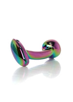 Boysoftoys - 64-00149 - Multi Colour Curved Anal Plug  Small  - 7,5 Cm Dia 2,5 Cm