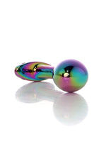 Boysoftoys - 64-00149 - Multi Colour Curved Anal Plug  Small  - 7,5 Cm Dia 2,5 Cm
