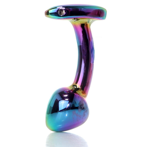 Boysoftoys - 64-00149 - Multi Colour Curved Anal Plug  Small  - 7,5 Cm Dia 2,5 Cm