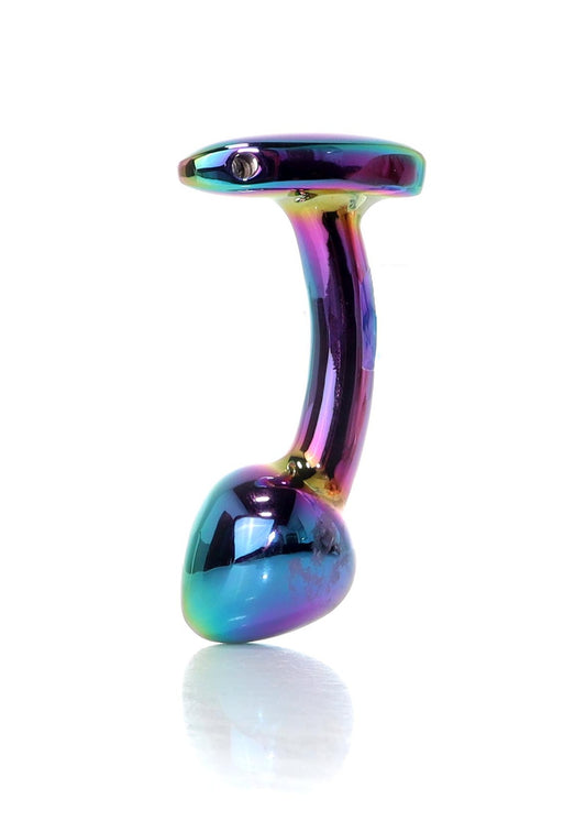 Boysoftoys - 64-00149 - Multi Colour Curved Anal Plug  Small  - 7,5 Cm Dia 2,5 Cm
