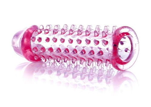 Boysoftoys - 67-00007 - Penis extender - flexibel Gel - Penis Sleeve Pink- Lenght 11,8 cm - clear box