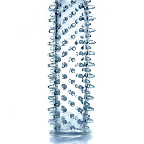 Boysoftoys - 67-00008 - Penis extender - flexibel Gel - Penis Sleeve Clear - Lenght 12 cm - clear box