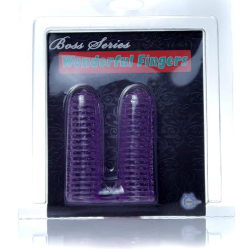 Boysoftoys - 67-00011 - Magic wonderful Fingers - flexibel tpr - Purple - Lenght 7,5 cm - strong blister