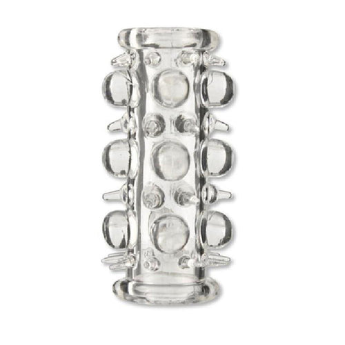Boysoftoys - 67-00014 - Stretchy Penis Sleeve - Penis Extender - Clear - Lenght 7 cm - clear box with colour card