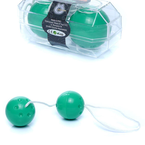 Boysoftoys - 67-00025 - Kulki - Duo-Balls green- Colour box