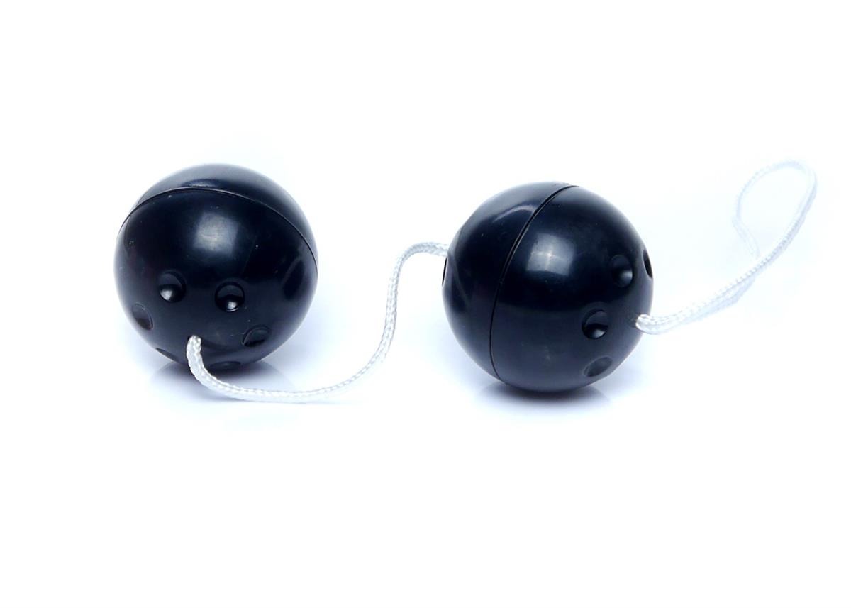 Bossoftoys - 67-00026 - Smart Duo Balls - Duo Kegal ball - Black- Colour box