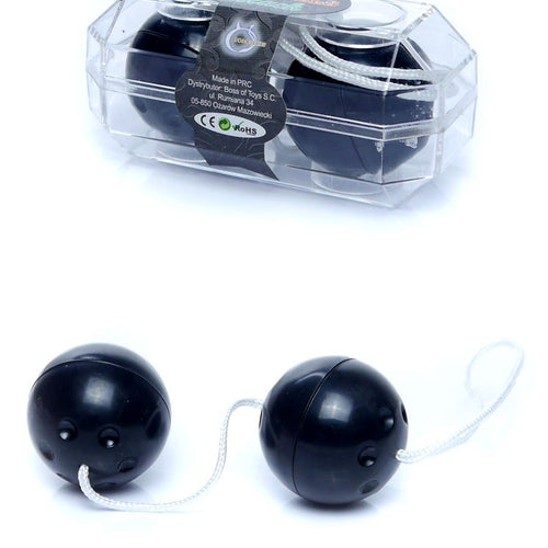 Boysoftoys - 67-00026 - Smart Duo Balls - Duo Kegal ball - Black- Colour box
