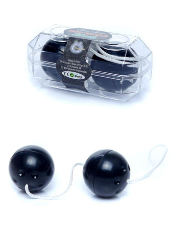 Bossoftoys - 67-00026 - Smart Duo Balls - Duo Kegal ball - Black- Colour box