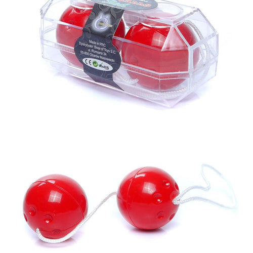 Boysoftoys - 67-00027 - Smart Duo Balls - Duo Kegal ball - Red - Colour box