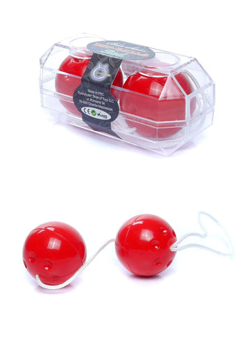 Boysoftoys - 67-00027 - Smart Duo Balls - Duo Kegal ball - Red - Colour box