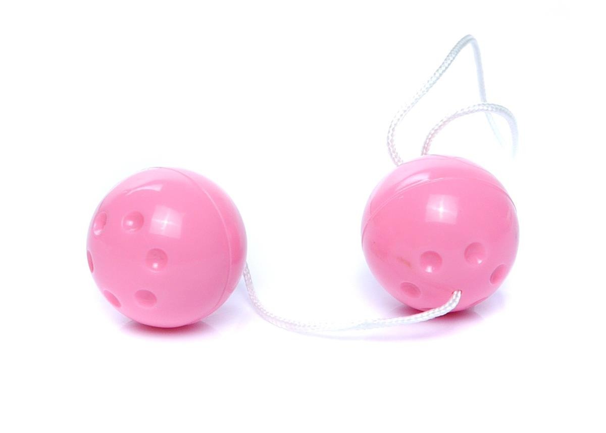 Bossoftoys - 67-00032 - Smart Duo Balls - Duo Kegal ball - Colour box - light pink