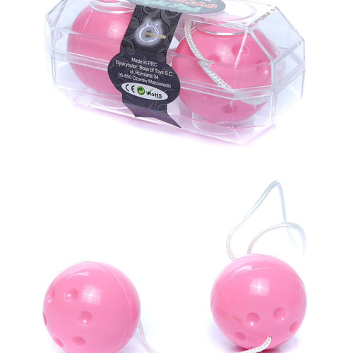 Boysoftoys - 67-00032 - Smart Duo Balls - Duo Kegal ball - Colour box - light pink