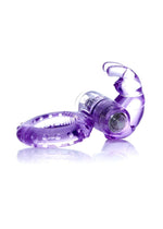 Boysoftoys - 67-00048 - Rabbit Vibrating Cockring  - 7,5 cm - Purple - batteries included - packed in strong blister