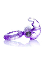 Boysoftoys - 67-00048 - Rabbit Vibrating Cockring  - 7,5 cm - Purple - batteries included - packed in strong blister