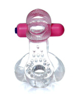 Boysoftoys - 67-00051 - Ring - Tongue Vibro CockRing - Clear -