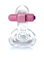 Boysoftoys - 67-00051 - Ring - Tongue Vibro CockRing - Clear -