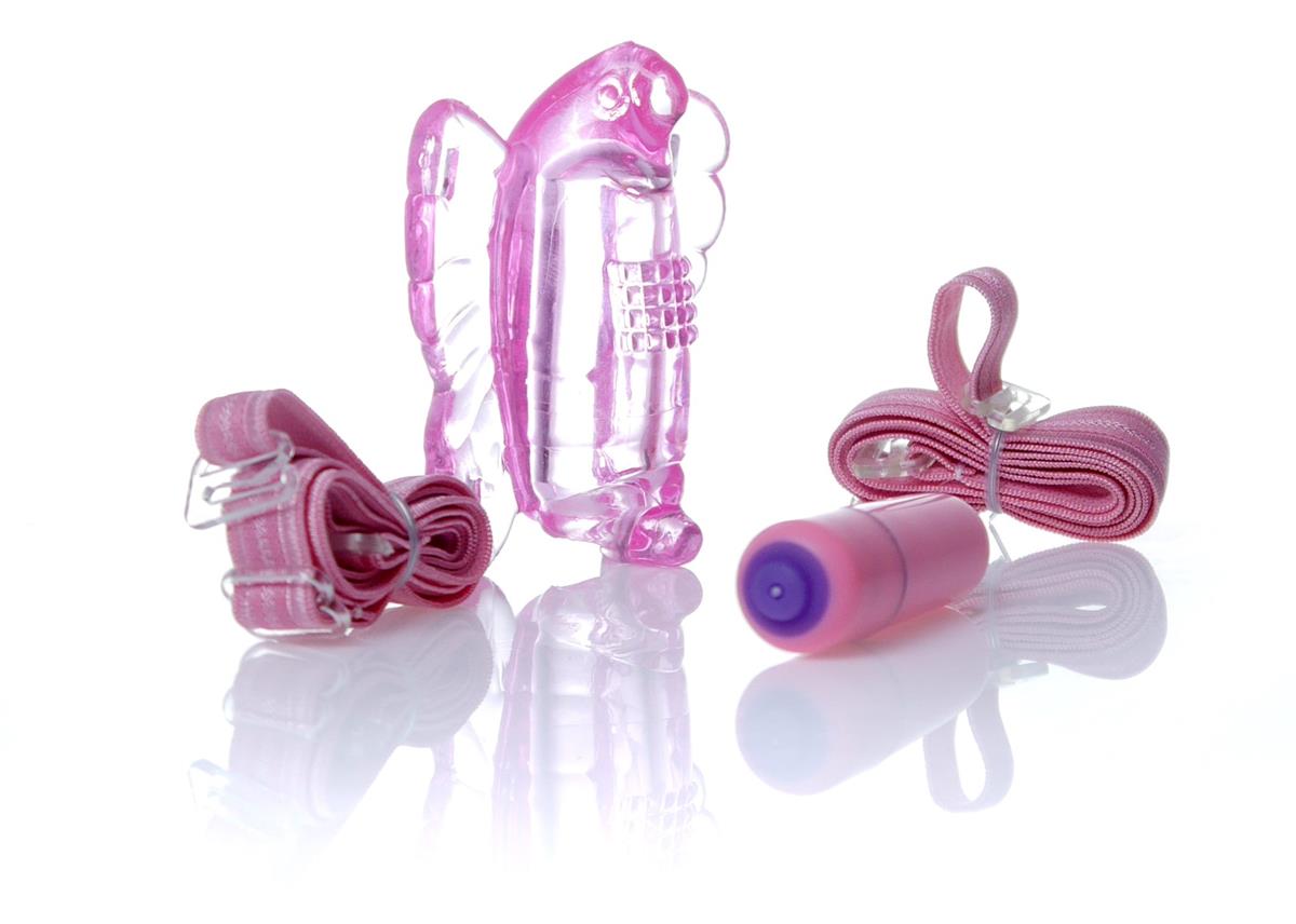 Bossoftoys - 67-00055 - Venus Butterfly Vibrating - Clitoris stimulator -  Pink - colour box