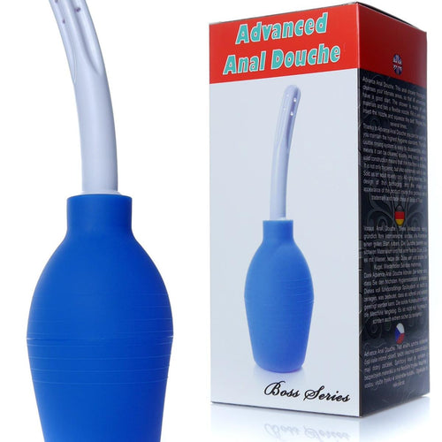 Boysoftoys - 67-00057 - Anal Douche XL - Anal Douche - 330 ML - Blue - 26 cm - dia 7,5 cm - nozzle dia 2 cm