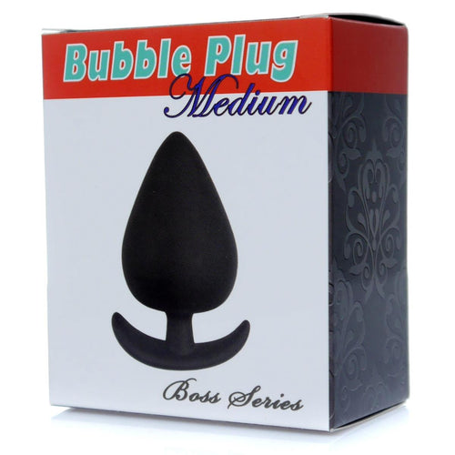 Boysoftoys - 67-00060 - Bubble Anal Medium Plug - length 8,5 cm - dia 4 cm - colour box