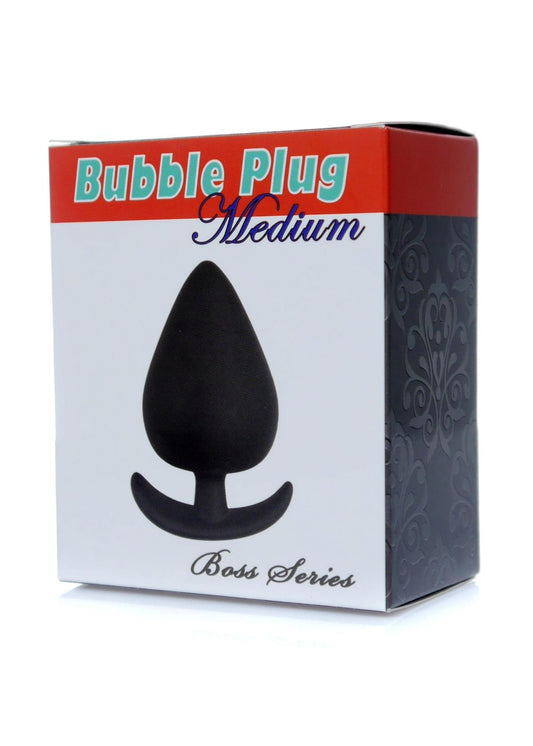 Bossoftoys - 67-00060 - Bubble Anal Medium Plug - length 8,5 cm - dia 4 cm - colour box