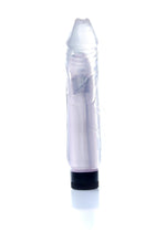 Boysoftoys - 67-00076 - Real Skin - Realistic vibrator - Juicy jelly Clear transparant - 22 m- Dia 4 cm - Multispeed