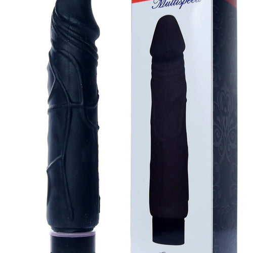 Boysoftoys - 67-00072 - Real Skin - Realistic vibrator - Black - 22 m- Dia 4 cm - Multispeed