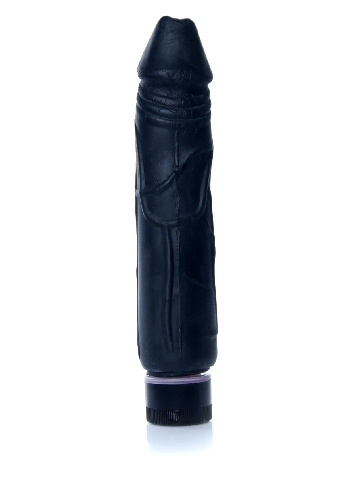 Bossoftoys - 67-00072 - Real Skin - Realistic vibrator - Black - 22 m- Dia 4 cm - Multispeed
