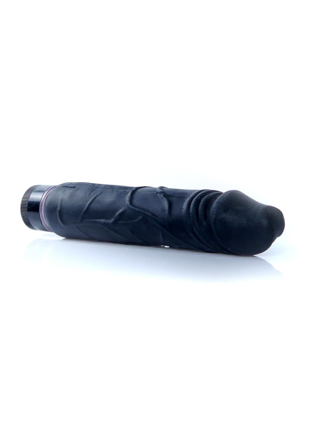 Bossoftoys - 67-00098 - Real Skin - Realistic vibrator - Black - 22 m- Dia 4 cm - Multispeed