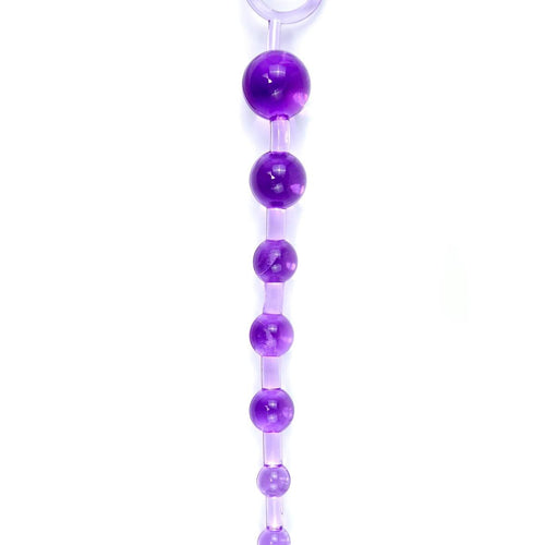 Boysoftoys - 67-00085 - Juicy jelly Anal Beads - Extra Long length - Purple- 29 m- Dia 1,2 cm  / 2,8 cm