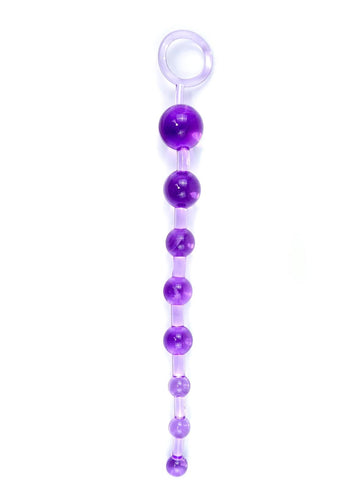 Boysoftoys - 67-00085 - Juicy jelly Anal Beads - Extra Long length - Purple- 29 m- Dia 1,2 cm  / 2,8 cm